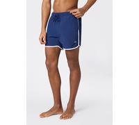 Badeshorts CHAMPION "5-inch Men's swim shorts", Herren, Gr. XL (52), N-Gr, blau (marine), Obermaterial: 100% Polyamid, Badehosen Badeshorts, sportliche Schnittform, für Erwachsene, schnelltrocknendes