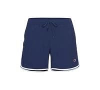 Badeshorts CHAMPION "5-inch Men's swim shorts", Herren, Gr. XS (44), N-Gr, blau (marine), Obermaterial: 100% Polyamid, Badehosen Badeshorts, einzeln erhältlich, schnelltrocknend, robuste Verarbeitung