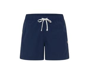 Badeshorts CHAMPION "5-inch Men's swim shorts", Herren, Gr. XXL, N-Gr, nava, Polyamid, Badehosen Badeshorts, sportlicher Schnitt, aus Polyamid, in den Größen S bis XXL (49640428-XXL) nava