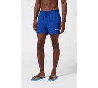 Badeshorts CHAMPION "Icons Beachshort Mid", Damen, Gr. M (48), N-Gr, blau (bai), Web, Obermaterial: 100% Polyamid, Badehosen Badeshorts, für Erwachsene, sportlicher Stil, schnelltrocknend (78157451-M)