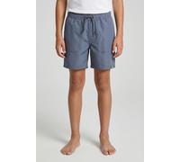 Badeshorts CHIEMSEE "Boys Swim Shorts", Jungen, Gr. 146/152, N-Gr, grisaille, Obermaterial: 100% Polyester, Badehosen Badeshorts, für Kinder, sportlicher Stil, bequemes Tragegefühl (51826846-146) gris