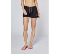 Badeshorts CHIEMSEE, Damen, Gr. XS (32), schwarz, Polyester, Badehosen Badeshorts (61835354-XS) schwarz