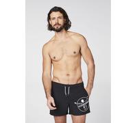 Badeshorts CHIEMSEE, Herren, Gr. L (52/54), schwarz beauty, 100% Polyester, Badehosen Badeshorts (82041461-L) schwarz beauty