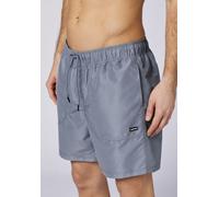 Badeshorts CHIEMSEE "Swim Shorts", Herren, Gr. 3XL, N-Gr, grisaille, Web, Obermaterial: 100% Polyester, Badehosen Badeshorts, für Erwachsene, sportlicher Stil, leichtes Material (40539553-XXXL) grisai