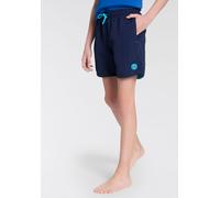 Badeshorts CMP "U Badeshorts", Kinder, Gr. 152 (146), N-Gr, blau (marinefarben), Microfaser, Polyester, unifarben, Badehosen Badeshorts, für Kinder und Jugendliche, mit zwei großen Seitentaschen (4322