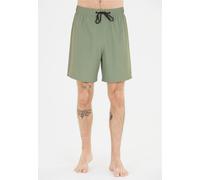 Badeshorts CRUZ "Baumville", Herren, Gr. 3XL, EURO-Größen, grün (khaki), Elasthan, Polyester, unifarben, Badehosen Badeshorts, mit bequemer Passform (35704024-XXXL) khaki