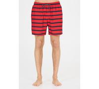 Badeshorts CRUZ "Danyel", Herren, Gr. 4XL, US-Größen, rot, Elasthan, Polyester, gestreift, Badehosen Badeshorts, Aus atmungsaktivem Material (92976139-4XL) rot