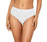Badeshorts Damen Klassische Badehose mit Hoher Taille Bikinihosen Perioden Bikinihose High Waist Bikini Hose für Frauen Strand Badeshorts Elastischer Bauchweg Schwimmhose