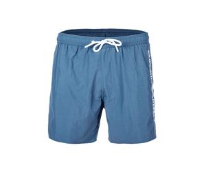Badeshorts EMPORIO ARMANI "Badeshorts Embroidery Logo 1er Pack", Herren, Gr. XL, N-Gr, blau, Obermaterial: 100% Polyamid PA. Futter: 100% Polyester PES., Badehosen Badeshorts (56591161-XL) blau