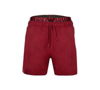 Badeshorts EMPORIO ARMANI "Badeshorts LOGOBAND 1er Pack", Gr. L, N-Gr, rot (burgund), Obermaterial: 100% Polyester PES. Futter: 100% Polyester PES., Badehosen Badeshorts (34782443-L) burgund