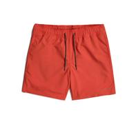 Badeshorts G-STAR "Dirik Solid Badeshorts", Herren, Gr. L, Normalgrößen, rot (lt antic rot), Obermaterial: 100% Polyester, Badehosen Badeshorts (83078711-L) lt antic rot