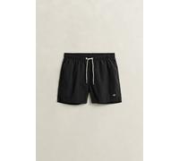 Badeshorts GANT, Herren, Gr. 3XL, N-Gr, schwarz, Web, Obermaterial: 100% Polyamid, Badehosen Badeshorts, Regular fit mit elastischem Bund (32446017-XXXL) schwarz