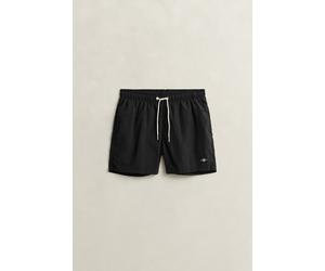 Badeshorts GANT, Herren, Gr. 3XL, N-Gr, schwarz, Web, Obermaterial: 100% Polyamid, Badehosen Badeshorts, Regular fit mit elastischem Bund (32446017-XXXL) schwarz