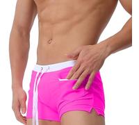 Badeshorts Herren Badehosen Für Herren Badehose Enganliegend Sporthose Kurz Xl Mit Reißverschlusstaschen Xxl Xxxl Ohne Netz Männer Ab 50 Swim Trunks Men Teenager Jungen Boxershorts Stretch Lang Knapp