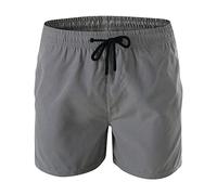 Badeshorts Herren,Einfarbiges Elastische Taille Tunnelzug Kurze Hosen Mit Taschen Schnelltrocknend Strandhose Basic Bermuda Shorts Jogginghose Kurz Swimming Shorts Hawaii Hose