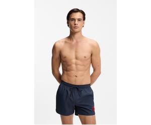 Badeshorts HUGO UNDERWEAR "DOMINICA", Herren, Gr. M (50), N-Gr, marine, Web, Obermaterial: 100% Polyacryl, Badehosen Badeshorts (31628066-M) marine