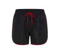Badeshorts HUGO UNDERWEAR "NOAH", Herren, Gr. L (52), N-Gr, schwarz (schwarz 001), Microfaser, Obermaterial: 100% Polyester, Badehosen Badeshorts (79765501-L) schwarz 001