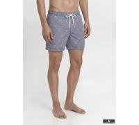 Badeshorts JACK & JONES "JPSTMAUI BREEZE MINI STRIPE SWIM SRT SN", Gr. S, N-Gr, navy blazer, Web, Polyester, bedruckt, gestreift, Badehosen Badeshorts, Kunstfaser, normal geschnitten (92130654-S) navy