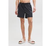 Regular Fit Badeshorts M Schwarz