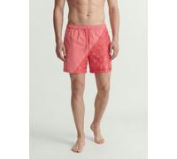 Jack & Jones Badeshorts JPSTMAUI Splash Magic Swim Shorts Herren Größe M Polyester Hot Coral