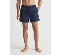 Badeshorts JACK & JONES "JPSTMAUI SPLASH MAGIC SWIM SHORTS", Herren, Gr. S, N-Gr, blau (navy blazer), Web, Polyester, unifarben, Badehosen Badeshorts (52360630-S) navy blazer
