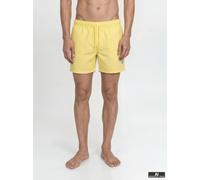 Badeshorts JACK & JONES "JPSTMAUI TROPIC SOLID SWIM SHORTS SN", Herren, Gr. M, N-Gr, endive, Web, Obermaterial: 100% Polyester, unifarben, Badehosen Badeshorts, Kunstfaser, normal geschnitten (3162631