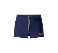 Badeshorts JAN VANDERSTORM "Badehose HENTRI", Herren, Gr. L, weit, blau (dunkelblau), Obermaterial: 80% Polyamid ECONYL PA ECONYL. 20% Elasthan EL., Badehosen Badeshorts (28355955-L) dunkelblau