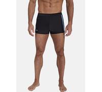 Badeshorts JAN VANDERSTORM "Badehose MALICK", Herren, Gr. L, weit, schwarz, Obermaterial: 80% Polyamid ECONYL PA ECONYL. 20% Elasthan EL., Badehosen Badeshorts (73508836-L) schwarz