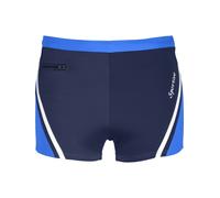 Badeshorts JAN VANDERSTORM "Badehose NORALD", Herren, Gr. 5XL, weit, blau, Obermaterial: 80% Polyamid ECONYL PA ECONYL. 20% Elasthan EL., Badehosen Badeshorts (35617047-5XL) blau