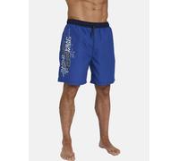 Badeshorts JAN VANDERSTORM "Badeshorts JUPPE", Herren, Gr. 5XL, N-Gr, blau (royal blau), Obermaterial: 100% Polyester PES., casual, Badehosen, mit Elastikbund und Kordel (12416505-5XL) royal blau