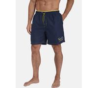 Badeshorts JAN VANDERSTORM "Badeshorts LEEMES", Herren, Gr. XL, weit, blau (dunkelblau), Obermaterial: 100% Polyester COOLMAX PES(Coolmax)., Badehosen Badeshorts (87003456-XL) dunkelblau
