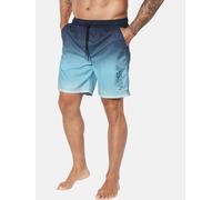 Badeshorts JAN VANDERSTORM "Badeshorts WERENFRIED", Herren, Gr. 4XL, weit, blau, Obermaterial: 100% Polyester COOLMAX PES(Coolmax)., Badehosen Bermudas (53270906-4XL) blau