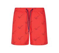 Badeshorts KARL KANI "Karl Kani Herren", Herren, Gr. S, US-Größen, rot, 100% Polyester, Badehosen Badeshorts (62614857-S) rot
