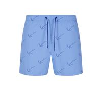 Badeshorts KARL KANI "Karl Kani Herren", Herren, Gr. XL, US-Größen, light blau, 100% Polyester, Badehosen Badeshorts (38225209-XL) light blau