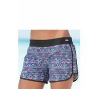 LASCANA Badeshorts Damen schwarz-bedruckt Gr.38