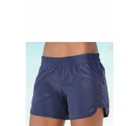 Badeshorts LASCANA Gr. 50, N-Gr, blau (marine) Damen Badehosen Ocean Blue aus Microfaser (305851-50)