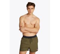 Tommy Hilfiger Herren Badehose Medium Drawstring mit Tunnelzug, Grün (Army Green), S
