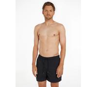 Badeshorts "MEDIUM DRAWSTRING", Herren, Gr. XXL (56), N-Gr, schwarz, Web, Polyamid, TOMMY HILFIGER SWIMWEAR, unifarben, Badehosen Badeshorts, mit Tommy Hilfiger Markenlabel (18687768-XXL)