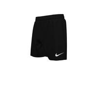Badeshorts NIKE "4" VOLLEY SHORT", Jungen, Gr. XL, N-Gr, schwarz, Web, Obermaterial: 100% Polyester, Badehosen Badeshorts, mit integrierter Mesh-Innenhose, mit seitlichen Taschen (82365157-XL) schwarz
