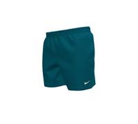 Badeshorts NIKE "5" VOLLEY SHORT", Herren, Gr. M (50), N-Gr, blau (grün abyss), Web, Obermaterial: 100% Polyester, Badehosen Badeshorts, mit integrierter Mesh-Innenhose, mit seitlichen Taschen (929938