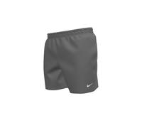 Badeshorts NIKE "5" VOLLEY SHORT", Herren, Gr. M, N-Gr, grau (cool grau), Web, Obermaterial: 100% Polyester, Badehosen Badeshorts, mit integrierter Mesh-Innenhose, mit seitlichen Taschen (75248512-M)