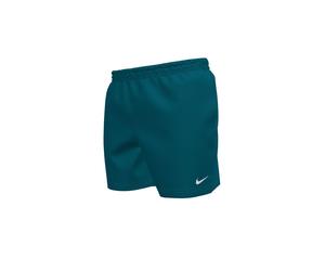 Badeshorts NIKE "5" VOLLEY SHORT", Herren, Gr. XL (54), N-Gr, blau (grün abyss), Web, Obermaterial: 100% Polyester, Badehosen Badeshorts, mit integrierter Mesh-Innenhose, mit seitlichen Taschen (92993