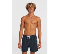 Badeshorts O'NEILL "CALI 16'' SWIMSHORTS", Gr. XL, N-Gr, ink blau, Obermaterial: 100% Polyester, Badehosen Badeshorts, mit seitlichen Eingrifftaschen und Gesäßtasche, mit Stickerei am Bein (90239405-X