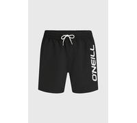 Badeshorts O'NEILL "CALI 16'' SWIMSHORTS", Herren, Gr. XXL, N-Gr, schwarz out, Obermaterial: 100% Polyester, Badehosen Badeshorts, mit seitlichen Eingrifftaschen und Gesäßtasche, mit Stickerei am Bein