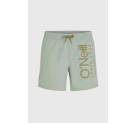 Badeshorts O'NEILL "O'NEILL CALI 16'' SWIMSHORTS", Herren, Gr. S (48), N-Gr, marble arch, Obermaterial: 100% Polyester, Badehosen Badeshorts, mit Seiten- und Gesäßtaschen, mit Hyperdry-Finish (6223731