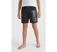 Badeshorts O'NEILL "O'NEILL CALI SWIMSHORTS", Jungen, Gr. 152 (146), N-Gr, schwarz (schwarz out), Obermaterial: 100% Polyester. Futter: 100% Polyester, Badehosen Badeshorts, für Kinder, mit Eingriffta
