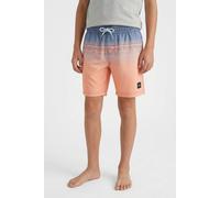 Badeshorts O'NEILL "O'NEILL LOGO STRIPE SWIMSHORTS", Jungen, Gr. 164 (158), N-Gr, rosa (boys lila), Obermaterial: 100% Polyester. Futter: 100% Polyester, Badehosen Badeshorts, mit Eingrifftaschen, sch