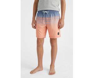 Badeshorts O'NEILL "O'NEILL LOGO STRIPE SWIMSHORTS", Jungen, Gr. 164 (158), N-Gr, rosa (boys lila), Obermaterial: 100% Polyester. Futter: 100% Polyester, Badehosen Badeshorts, mit Eingrifftaschen, sch
