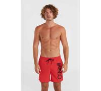 Badeshorts O'NEILL "ORIGINAL CALI 16'' SWIM SHORTS", Gr. S, N-Gr, orange, Obermaterial: 100% Polyester, Badehosen Badeshorts, in trendigen Unifarben (13442414-S) orange