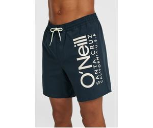Badeshorts O'NEILL "ORIGINAL CALI 16'' SWIMSHORTS", Herren, Gr. XL (54), N-Gr, ink blau, Obermaterial: 100% Polyester, Badehosen Badeshorts, mit seitlichen Eingrifftaschen und Gesäßtasche, mit Sticker
